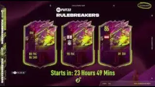 FIFA 22 RULE BREAKER SBC CHEAPEST SOLUTION (NO LOYALTY)