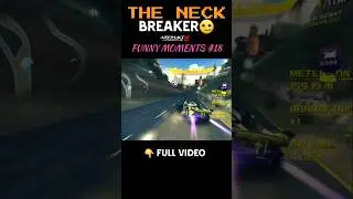 Asphalt 8 Funny Moments Ferrari Fxxk got his neck broken at the Great Wall 😐
