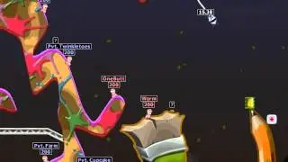 Worms Armageddon - Sheep-on-a-Rope (now with updated animations!)