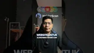 Website Gratis Untuk Analisa Memecoin - Tutorial Holderscan #shorts