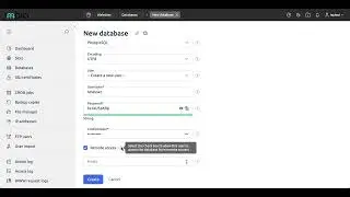 How to Create A PostgreSQL Database - imbra (iPanel)