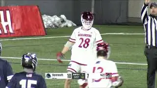 NJIT Men's Lacrosse Highlights - Monmouth (February 21, 2024)