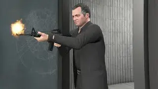 Private Mercenaries Infiltrate the Mansion | Michael De Santa Saves GTA Online Player From Enemies