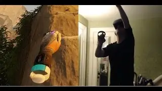 Falling To My Death in Virtual Reality - The Climb #1 (Oculus Touch)