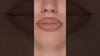 how to apply nude lipstick out of lip#viral #abrish #lipstick tutorail#soft glam look