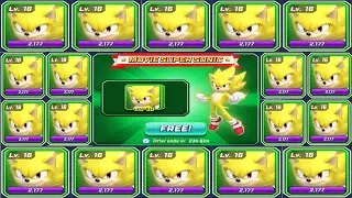Playing as Movie Super Sonic - Sonic Forces Speed Battle (android, ios) Gameplay