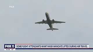 Flight attendants, airline CEOs urge Biden administration to end federal mask mandate on planes