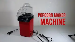 Mini Popcorn Maker 🍿 | No Oil, Fast & Easy Popcorn at Home