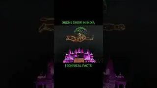 Amazing Drone Show in India - Botlab Dynamics ||India new innovation 💡 #shorts || Think ETC