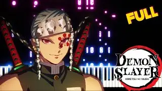 Kimetsu no Yaiba: Season 2 OP - Zankyou Sanka Piano Cover [FREE MIDI]