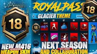 A18 Royal Pass IS HERE : M416 Upgrade Gun & 100 RP Mythic! 😍 | BGMI/PUBG New Update 😻