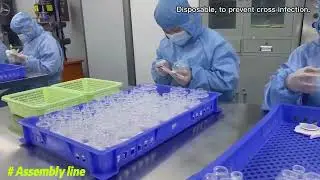 MDT Manufacture Medical Trocar Laparoscopy Instruments Production line show 美迪泰 医疗套管穿刺针 生产线