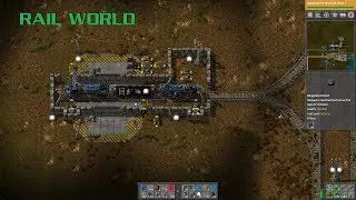 Factorio | Railworld WIP Base Walkthrough.
