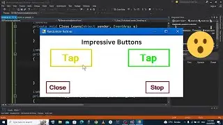 Level Up Your Button Design Skills with C# in Visual Studio