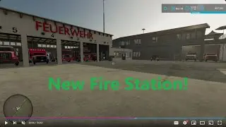 FS22 Bloomfield Farm Ep # 94: Bloomfield gets a new Fire Station Dec '24