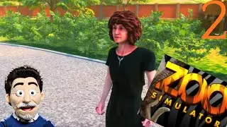 „Die UNHEIMLICHE Besucherin 😱 | Zoo Simulator Folge 2“
