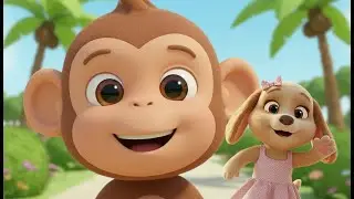 Learn Zoo Animals in Spanish 🐵🦓 | Animales del Zoo | Fun Kids Song #1