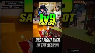 BEST FIGHT EVER IN THIS SEASON🔥 #bgmi #pubgmobile #shortsfeed #shorts #short #ytshorts #pubg #viral
