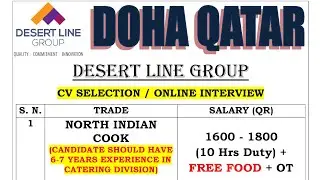 DESERT LINE GROUP JOBS QATAR  M-Ph. 94183-81725, 98161-71358, @foreignemploymentinfo.vaca7070