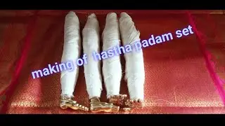 making of hastha padam set 🙏🙏