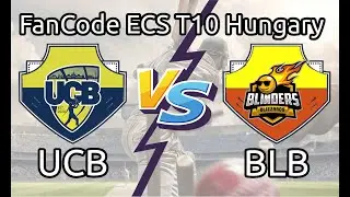ECS T10 - Hungary || UCB vs BLB || Match 19 || United Csalad vs Blinders Blizzards