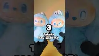 3 Things Has Changed 100% Authentic Labubu Big Into Energy Pop Mart Plush Blind Box