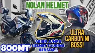 #861 LAWANYA HELMET TOURING NI!!| NOLAN HELMET ITALY|  CFMOTO 800MT