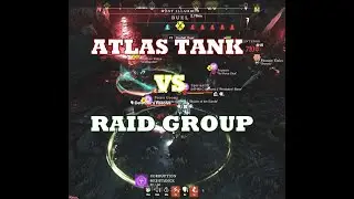 NEW WORLD- THE ATLAS TANK KILLS AN ENTIRE GROUP AT ONCE (DUEL 1V5)