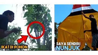 Cara Nerbangin Layangan Besar Ketika Kalian Sendirian...