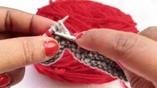 Beautiful Two Colour Sweater Knitting Design | आसान दो रंग स्वेटर | Kajal Ki Bunai Kala