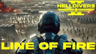 LINE OF FIRE - HELLDIVERS METAL SONG WITH GAMEPLAY || Helldivers 2
