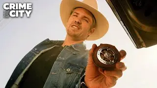 Raylan Gets Insulted by a Mexican Cop | Justified (Timothy Olyphant)
