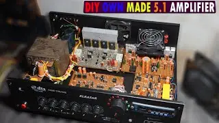 DIY SPECIAL 5.1 AMPLIFIER. (WITH STARTUP SOUND SIGNATURE)