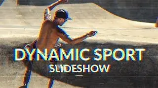 After Effects Template: Dynamic Sport Slideshow