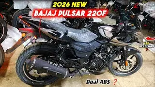 Bajaj PULSAR 220f 2026 New Black Copper Colour Review 🔥| Led Headlight Dual ABS❓| Price Features 