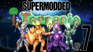 SuperModded Expert Terraria ► Ep.7 ► Dungeon a Magic Storage! ► 1080p60 ► CZ/SK