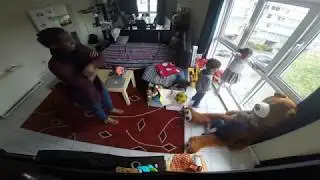 Prank nounours sur les enfants