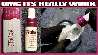 Faiza Acne Whitening Serum Review, Benefits, Uses, Price, SIde Effects