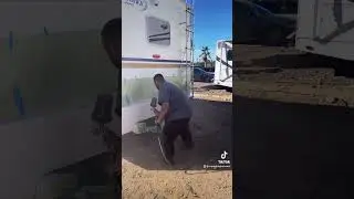 RV collision repair rv repair rv damage rv accident rv body shop rv fiberglass repair Orange County