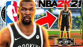 USING THE ACTUAL “KEVIN DURANT” PLAYER IS LIKE CHEATING ON NBA2K21 CURRENT GEN
