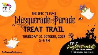 Masquerade Parade Treat Trail Event in Te Puke, 2024