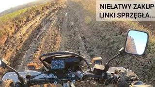 Honda XLR 125R - grudniowe latanie wok&oacute;ł komina! cz. 1 | #motovlog 42