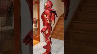 100 percent #3dprinted #painted #motorized #ironman #cosplay ready for the convention