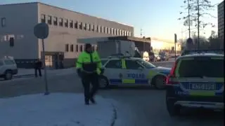 Blaze in Swedish capital injures 10