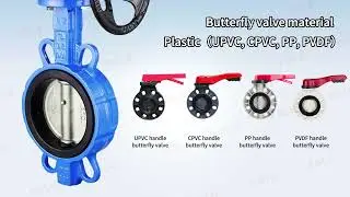 FOLS Manual Butterfly Valve Series | Multiple Connection Types: Threaded, Flange, Wafer & More ⚙️🦋