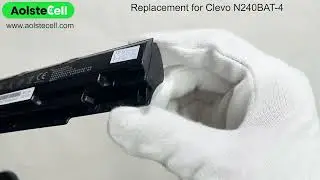 Replacement battery for Clevo N240BAT-4 14.8V 44Wh 4 cells