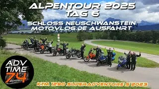 NEUSCHWANSTEIN - TOUR DURCHS ALLG&Auml;U BEIM MOTOVLOG.DE  TREFFEN | KTM 1290 SAS 2023