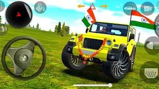 Modified Indian Mahindra Thar ⚡🚘 Car Games 🚘 : ( Gadi Wala Cartoon ) Gameplay video part - 01