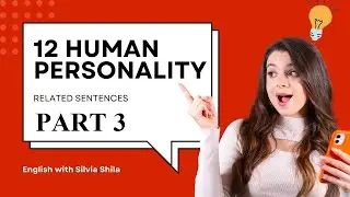 12 Human Personality Related Sentences Part 3