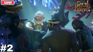 🔴 Gibbi & Crew Saving The Sunken Pearl LIVE in Sea of Thieves || PART #2